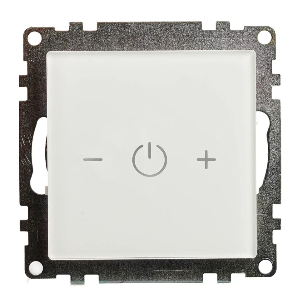 Выключатель диммирующий сенсорный СП STEKKER Катрин (механизм) 250В, 150W белый (GLS00-7206-01) Выключатель диммирующий сенсорный СП STEKKER Катрин (механизм) 250В, 150W белый (GLS00-7206-01)