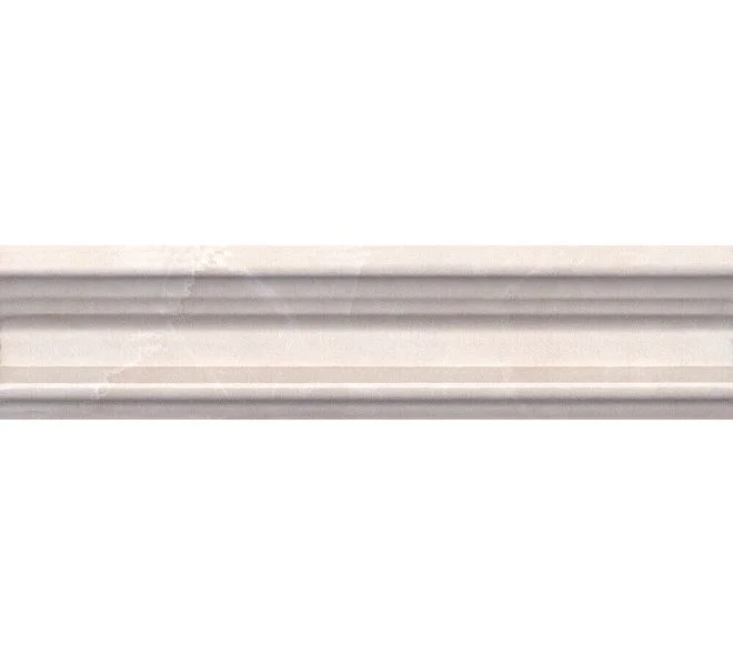 Плитка KERAMA MARAZZI Баккара Бордюр Багет беж темный 20х5х19мм арт.BLB023
