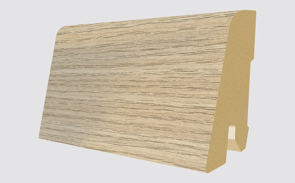 Плинтус ламинированный EGGER L369 Дуб вэлли дымчатый EPL015 60*17*2400мм