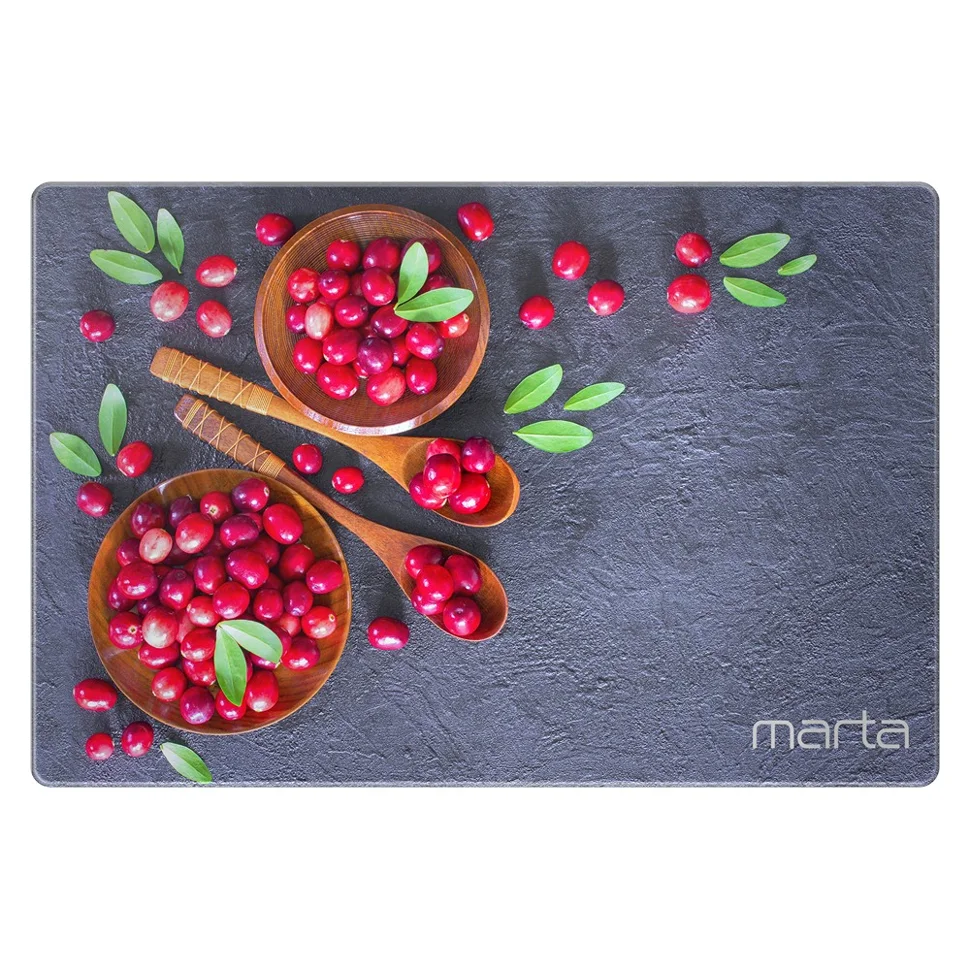 Доска разделочная Marta MT-3740 брусника Доска разделочная Marta MT-3740 брусника