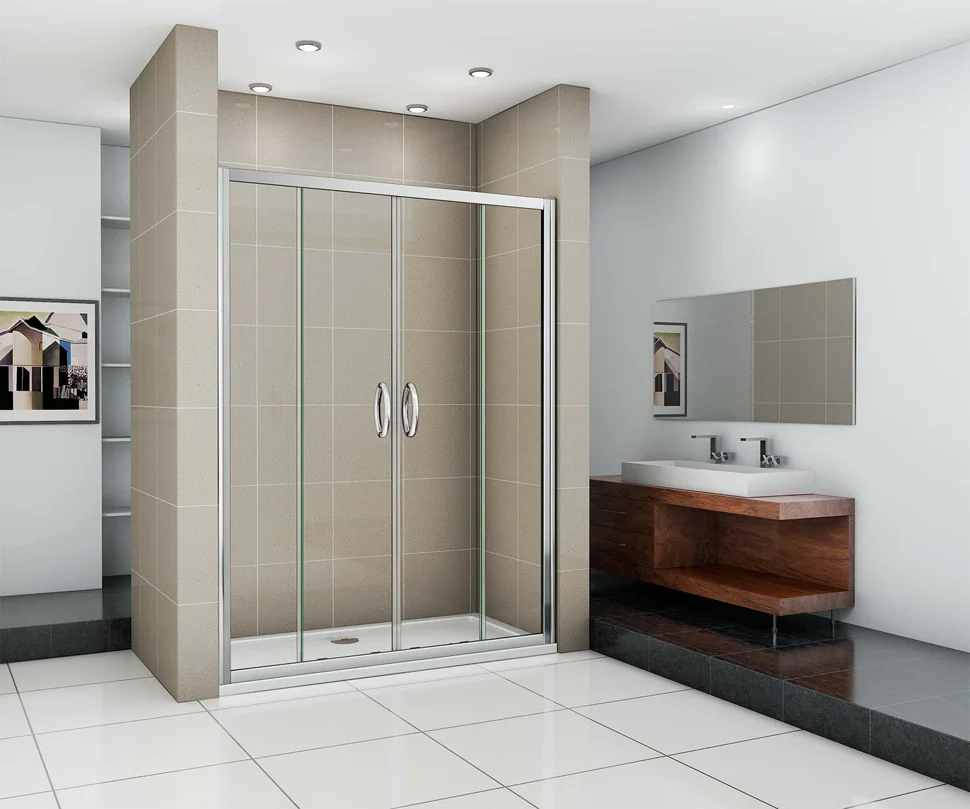Ограждение душевое Good Door INFINITY WTW-TD-150-C-CH