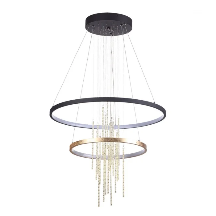 Подвес 3901/63L L-VISION ODL20 033 золотистый/стекло/металл LED 4000K 63W 220V MONICA