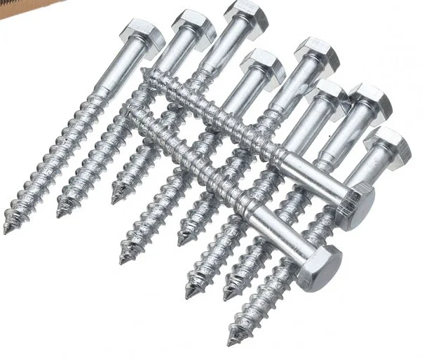 Шуруп шестигранная головка 6х50 цинк (кор.с ок 50шт) SteelRex