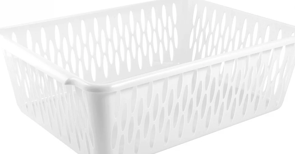 Корзинка для хранения Keeplex Light S 25,5х15х7,2см белое облако