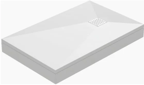 Поддон литьевой Good Door Essentia R 800*800 Белый