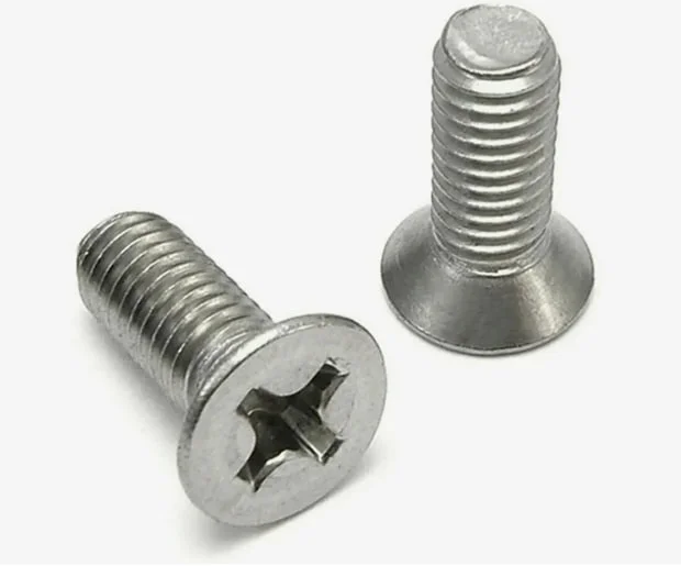 Винт М5x40 DIN 965 потай шлиц Ph,оцинк (уп 8шт) SteelRex