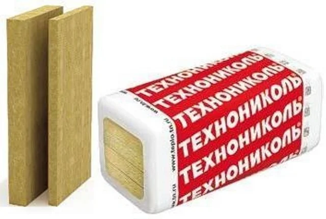 УтеплительТЕХНОАКУСТИК 50 мм в упаковке 8 плит 1200*600 0,288м3 - 5,76кв.м (24 упак. на паллете) 38-45 кг/м3