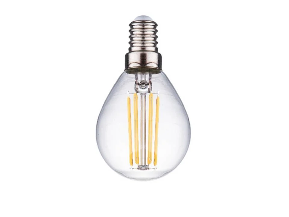 Лампа светодиодная 7W Е14 170-265V 2700K 600Лм (желтый) Шар прозрачная филамент (G45) Фарлайт