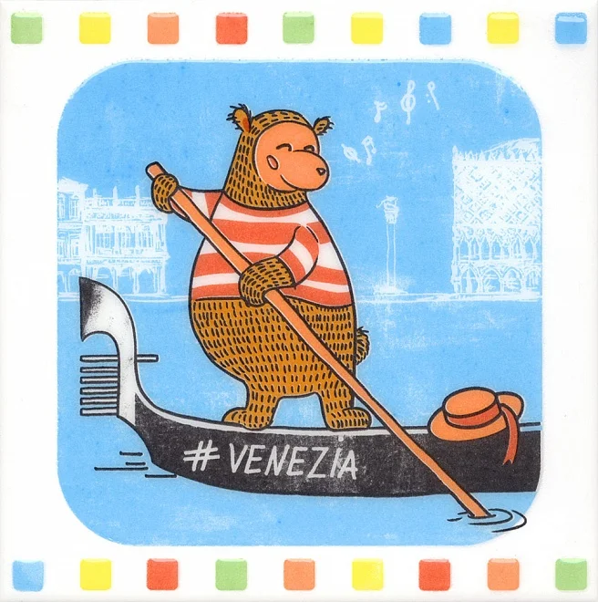 Плитка KERAMA MARAZZI Большое путешествие Venezia декор 20x20x6,9 арт.NT&#92;A213&#92;5009