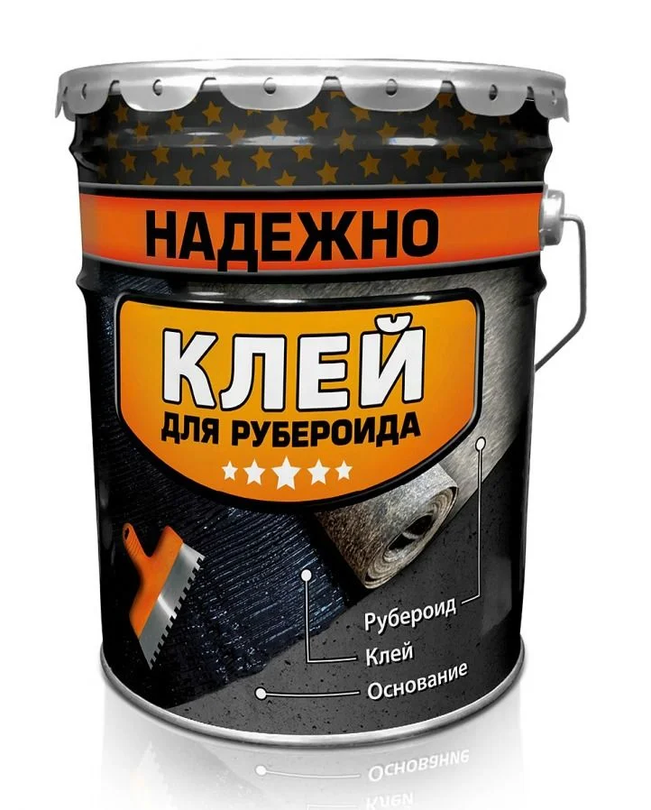 Клей для рубероида ТЕХНОНИКОЛЬ, ведро 10кг
