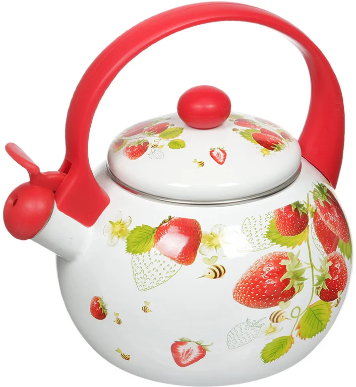 Чайник Appetite FT7-VR эмалированный со свистком 2.0л Верано Чайник Appetite FT7-VR эмалированный со свистком 2.0л Верано