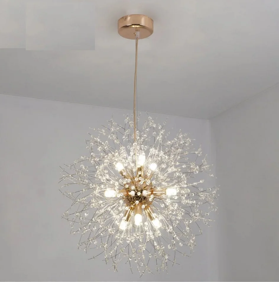 Люстра NOVELLA H 9XG9 R-500X1500-GOLD/CRYSTAL-220-IP20