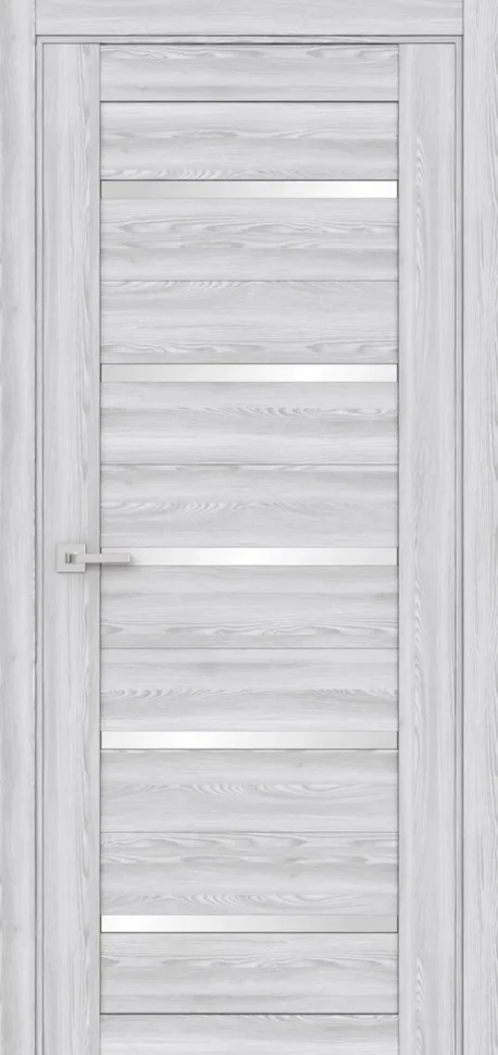 Дверь ТЕРРИ №22 экошпон ривьера частичное стекло 80