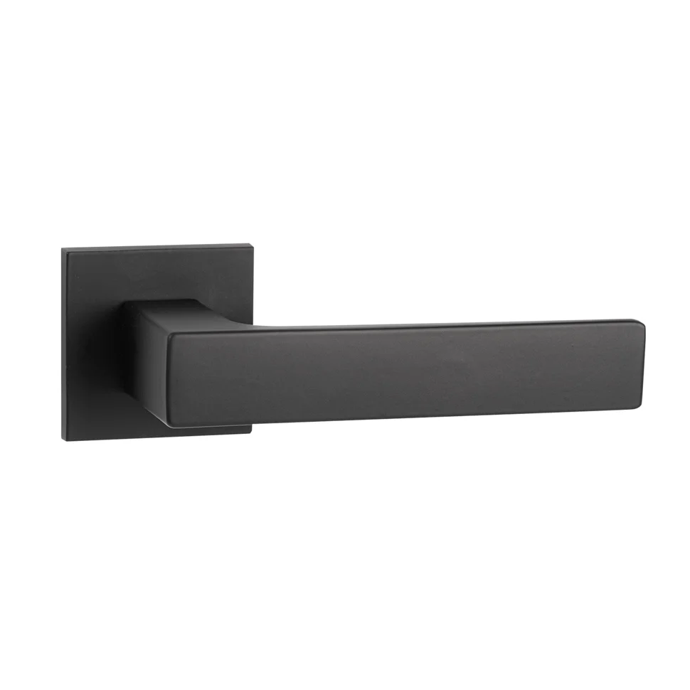 Ручка дверная AJAX квадратная K.JS51.BOND 140mm BL-24 черный