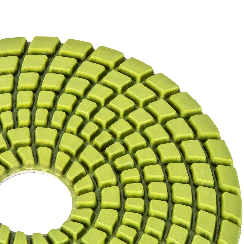 Круг алмазный гибкий шлифовальный ПРАКТИКА 100 мм для мокрого шлифования, P1500 Круг алмазный гибкий шлифовальный ПРАКТИКА 100 мм для мокрого шлифования, P1500