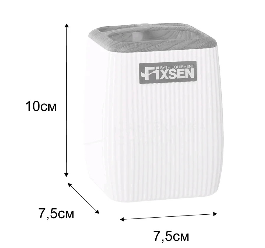 Стакан Fixsen White wood FX-402-3