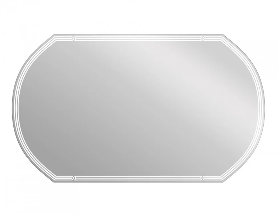 Зеркало Cersanit LED 090 design 120x70 с подсветкой с антизапотеванием овальное