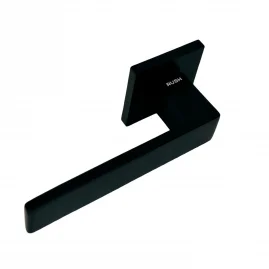 Ручка дверная FRAN квадратная 550-R40 BLACK чёрный