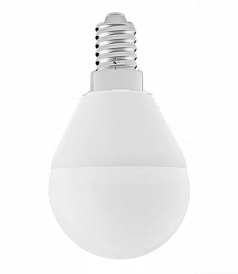 Лампа светодиодная 7W Е14 220V 6500K 600Лм (дневной) Шар "Семерочка" (G45) Фарлайт