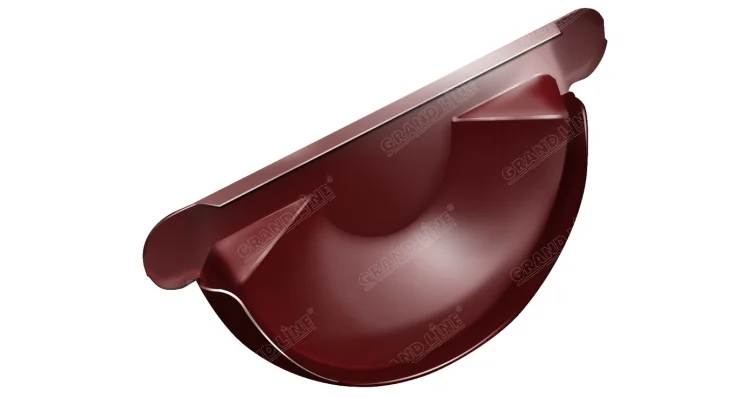 Заглушка торц. универс., 125мм RAL 3011