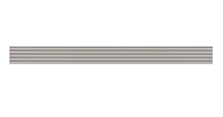 Плитка KERAMA MARAZZI Монфорте бордюр беж структура обрезной 40x3,4x9 арт. LSA011R