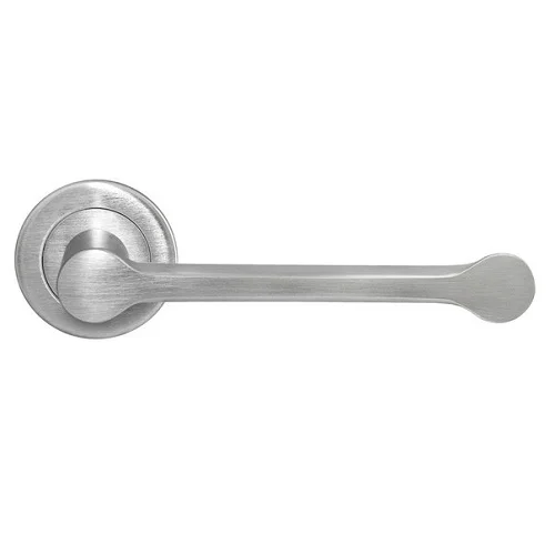 Ручка дверная MORELLI Luxury NC-3 (Rain) CSA матовый хром