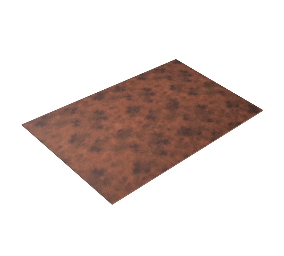 Плоский лист Safari Brown, 0.45мм, 1.25*2м (в пленке)