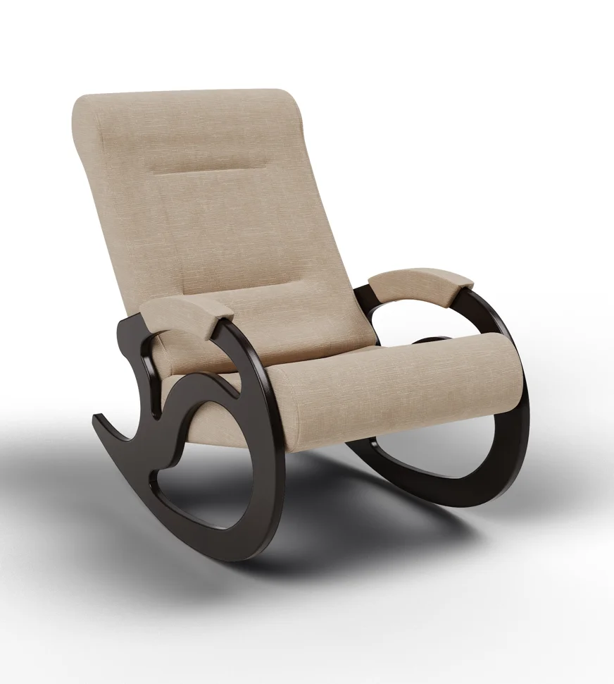 Кресло-качалка Вилла, ткань ПЕСОК BEIGE