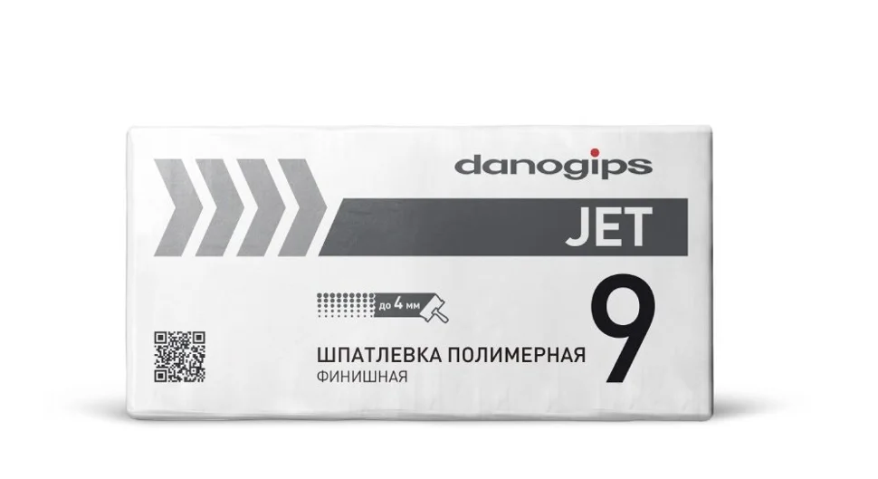 Шпаклевка полимерная DANOGIPS JET 9 финишная 20 кг Шпаклевка полимерная DANOGIPS JET 9 финишная 20 кг