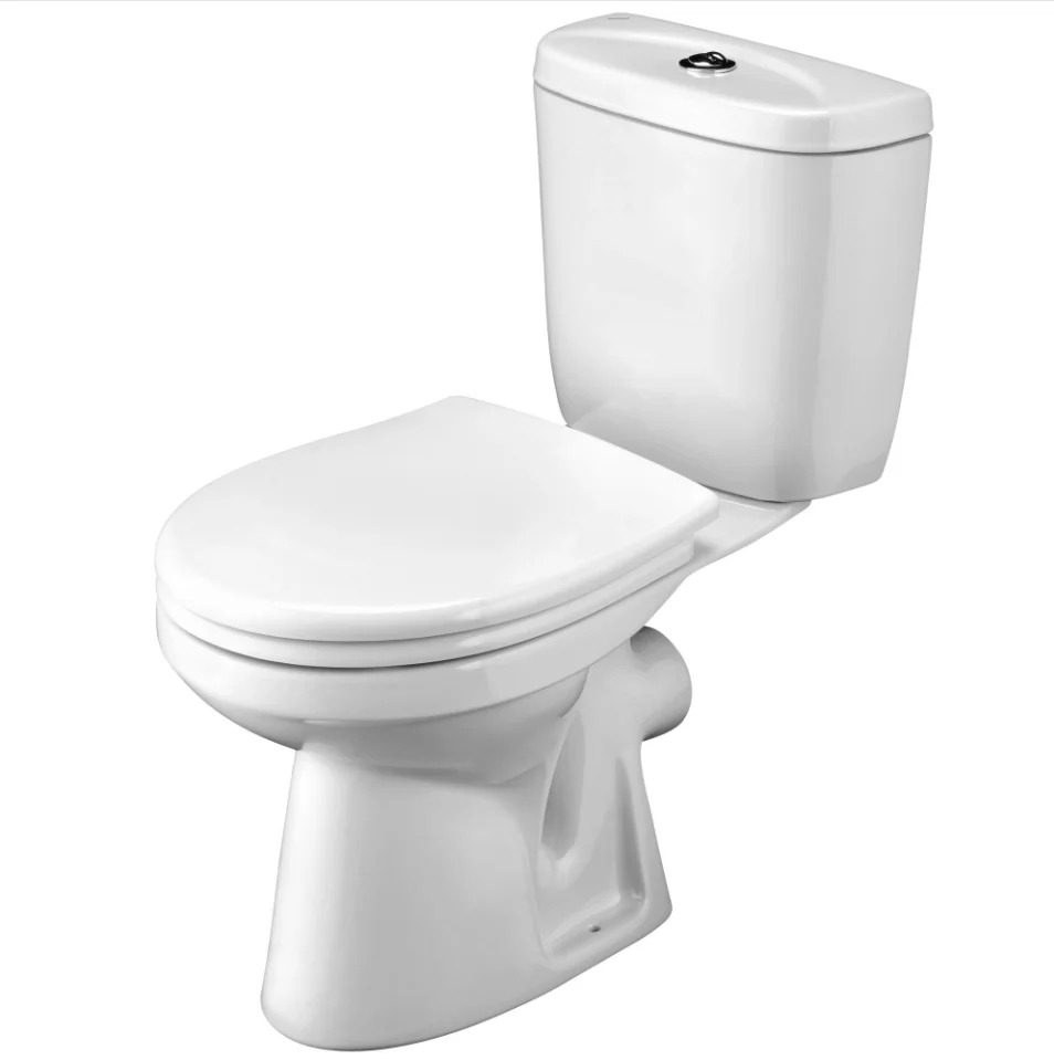 Унитаз-компакт Santek Анимо с горизонтальным выпуском, стандарт- 2 реж., дюропласт, микролифт