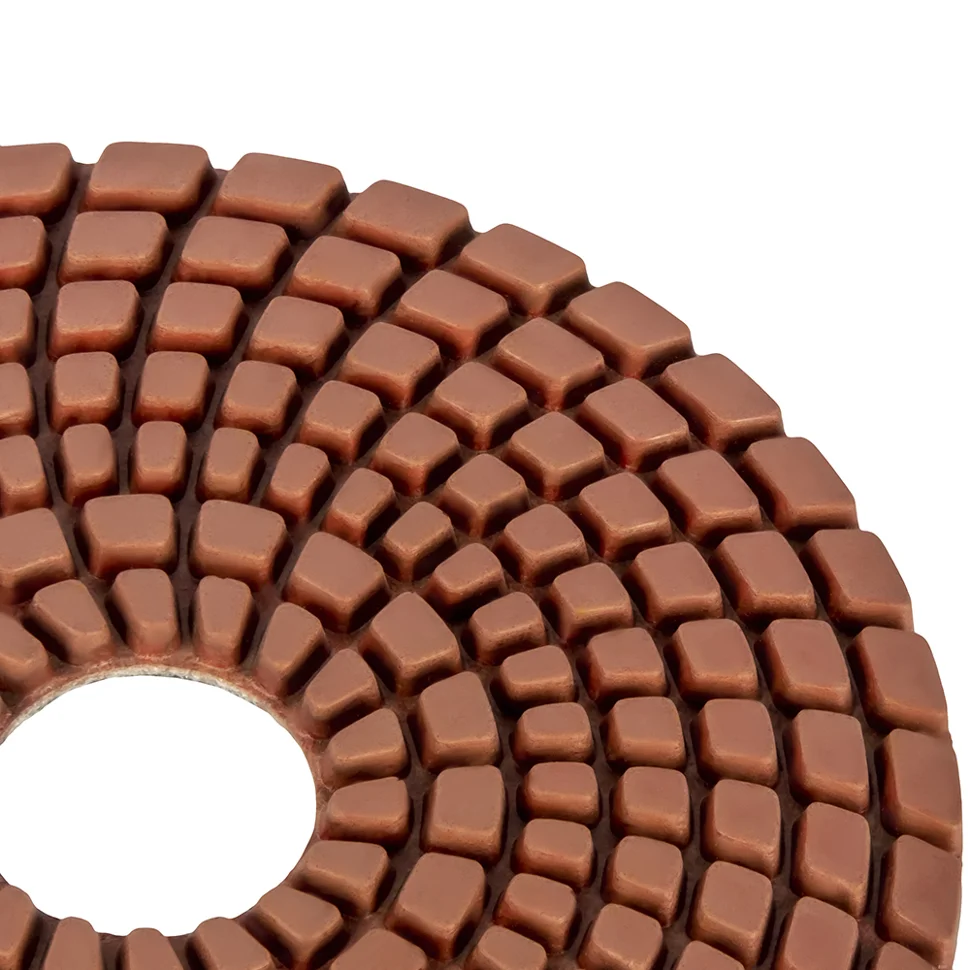 Круг алмазный гибкий шлифовальный ПРАКТИКА 100 мм для мокрого шлифования, P1000 Круг алмазный гибкий шлифовальный ПРАКТИКА 100 мм для мокрого шлифования, P1000