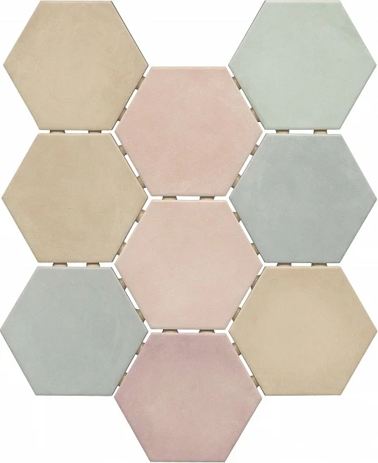 Керамогранит KERAMA MARAZZI Патакона микс, полотно из 9 частей 12х10,4 арт.SG1007N