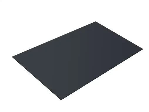 Плоский лист Viking RAL 7024 (мокрый асфальт), 0.45 мм, 1,25*3.2 м.п., пл=4м2