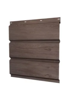 Софит металлический без перфорации Print White Wood (Беленый Дуб), 0.45мм Grandline, 0.357*3м