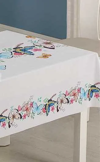 Клеенка ПВХ на тканевой основе 1,37*20м, мод.PW195-R495-1