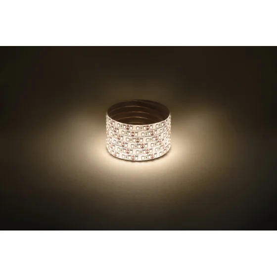 Лента светодиодная ЭРА LS2835-120LED-IP65-WW-eco-5m теплый белый