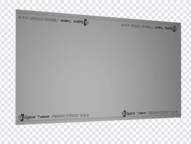 Гипсокартон ГКЛ Vetonit (Gyproc) Стронг ГСП-R-УК высокопрочный 2500*1200*15 мм Гипсокартон ГКЛ Vetonit (Gyproc) Стронг ГСП-R-УК высокопрочный 2500*1200*15 мм