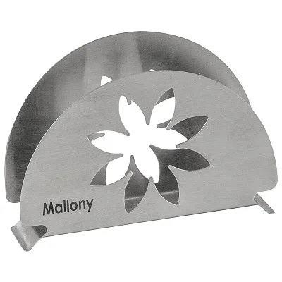 Салфетница MALLONY FOGLIO из нержавеющей стали (цветок)