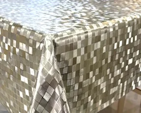 Клеенка ПВХ Танго Металлик на тканевой основе 1,4х20м 6190J Клеенка ПВХ Танго Металлик на тканевой основе 1,4х20м 6190J