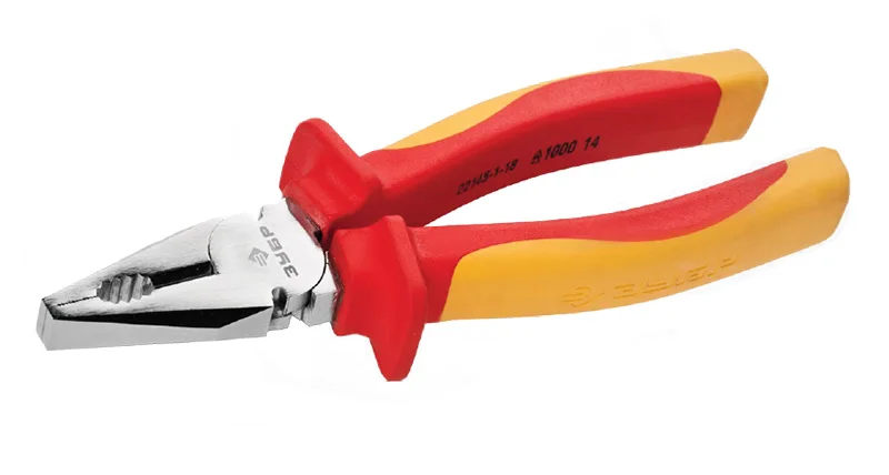 Плоскогубцы 160мм ЗУБР "ЭКСПЕРТ" "ЭЛЕКТРОМОНТАЖНИК", диэлектрические комбинированные, двухкомп рукоятка, до ~1000В Плоскогубцы 160мм ЗУБР "ЭКСПЕРТ" "ЭЛЕКТРОМОНТАЖНИК", диэлектрические комбинированные, двухкомп рукоятка, до ~1000В