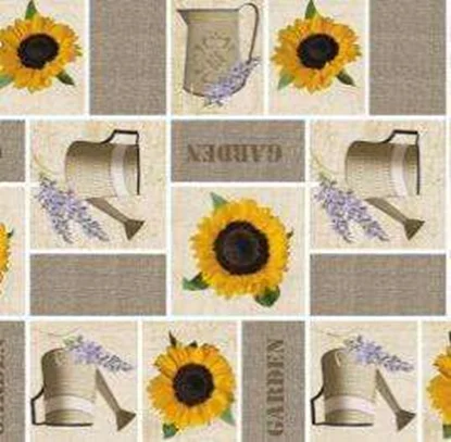 Клеенка ПВХ Флер на тканевой основе 1,4х20м 81378