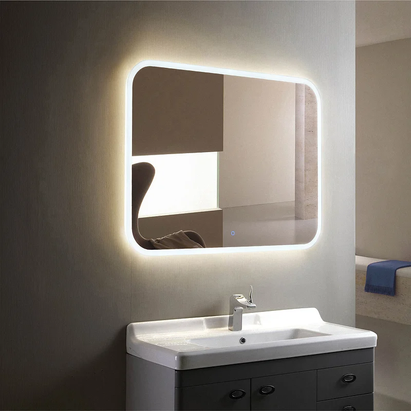Зеркало Continent Demure 1000x700 с Led подсветкой, с сенсорным выключателем