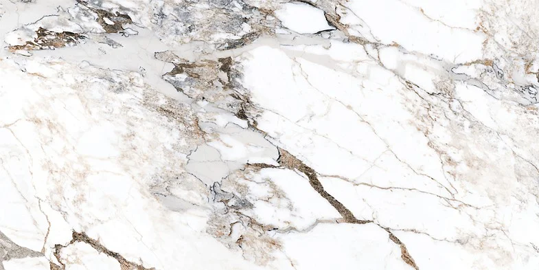 Керамогранит VITRA Marble-X Бреча Капрайа Белый Лаппато R9 Ректификат 60х120 арт.K949747LPR01VTEP