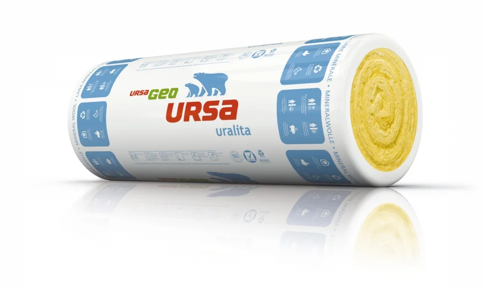 Утеплитель URSA GEO М-11 100мм в упаковке 1 плита 1200*10000 1,2м3 - 12кв.м, 24 упак на поддоне Утеплитель URSA GEO М-11 100мм в упаковке 1 плита 1200*10000 1,2м3 - 12кв.м, 24 упак на поддоне