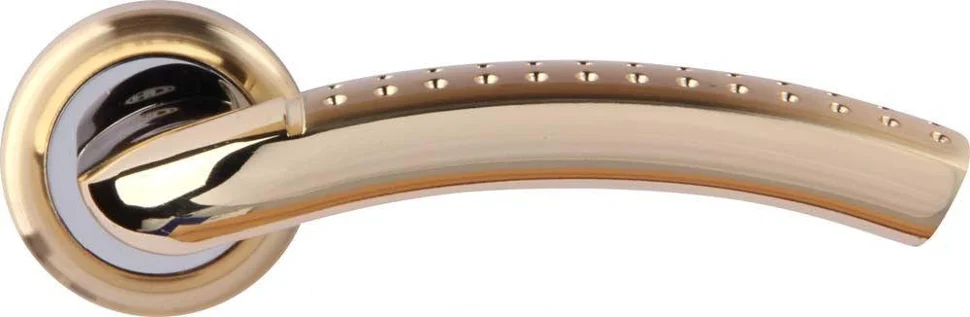 Ручка дверная HANDLE DESIGN YOLA R22006 SG/CP матовое золото