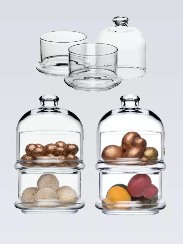 Емкость для хранения PSB 96985 VILLA PATISSERIE из двух частей с крышкой, 2*230мл Емкость для хранения PSB 96985 VILLA PATISSERIE из двух частей с крышкой, 2*230мл