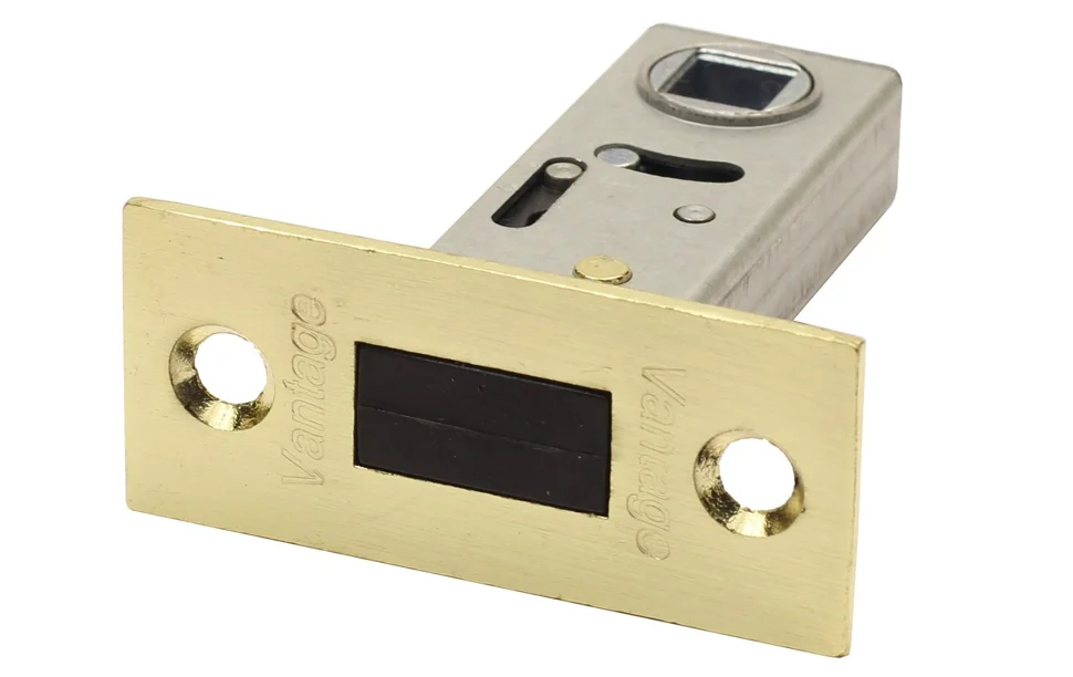 Защелка дверная магнитная VANTAGE LМ50 SB матовое золото Защелка дверная магнитная VANTAGE LМ50 SB матовое золото