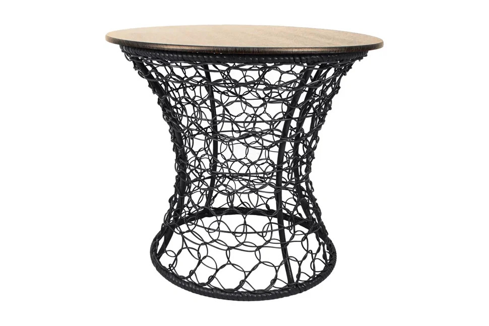 Стол Бонго Классика макси черный, диаметр 0,56 м