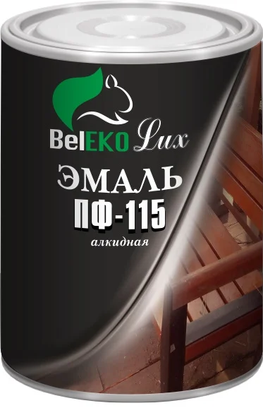 Эмаль ПФ-115 черная 20кг BelEkoLux