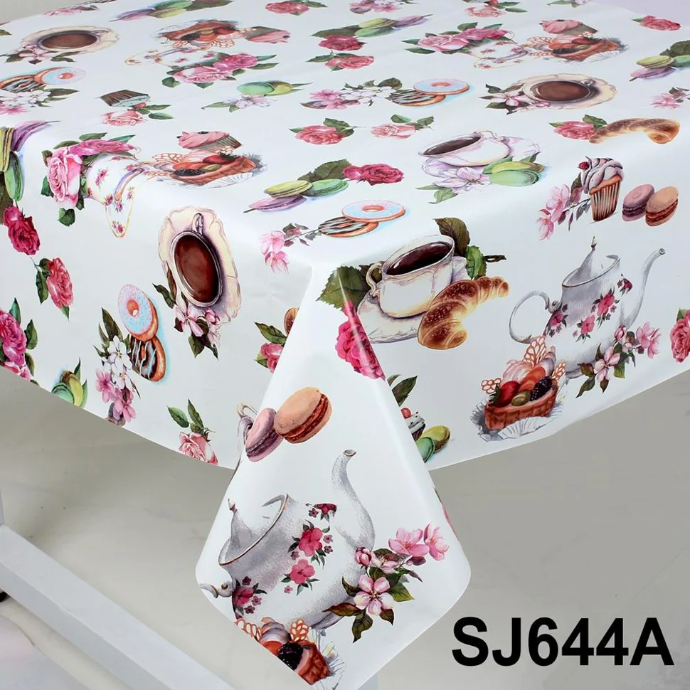 Клеенка ПВХ Верона на нетканой основе 1,37*30м, мод. SJ644A